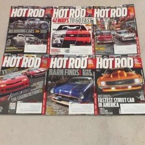 28 Hot Rod Magazines years ranging 2013-2018